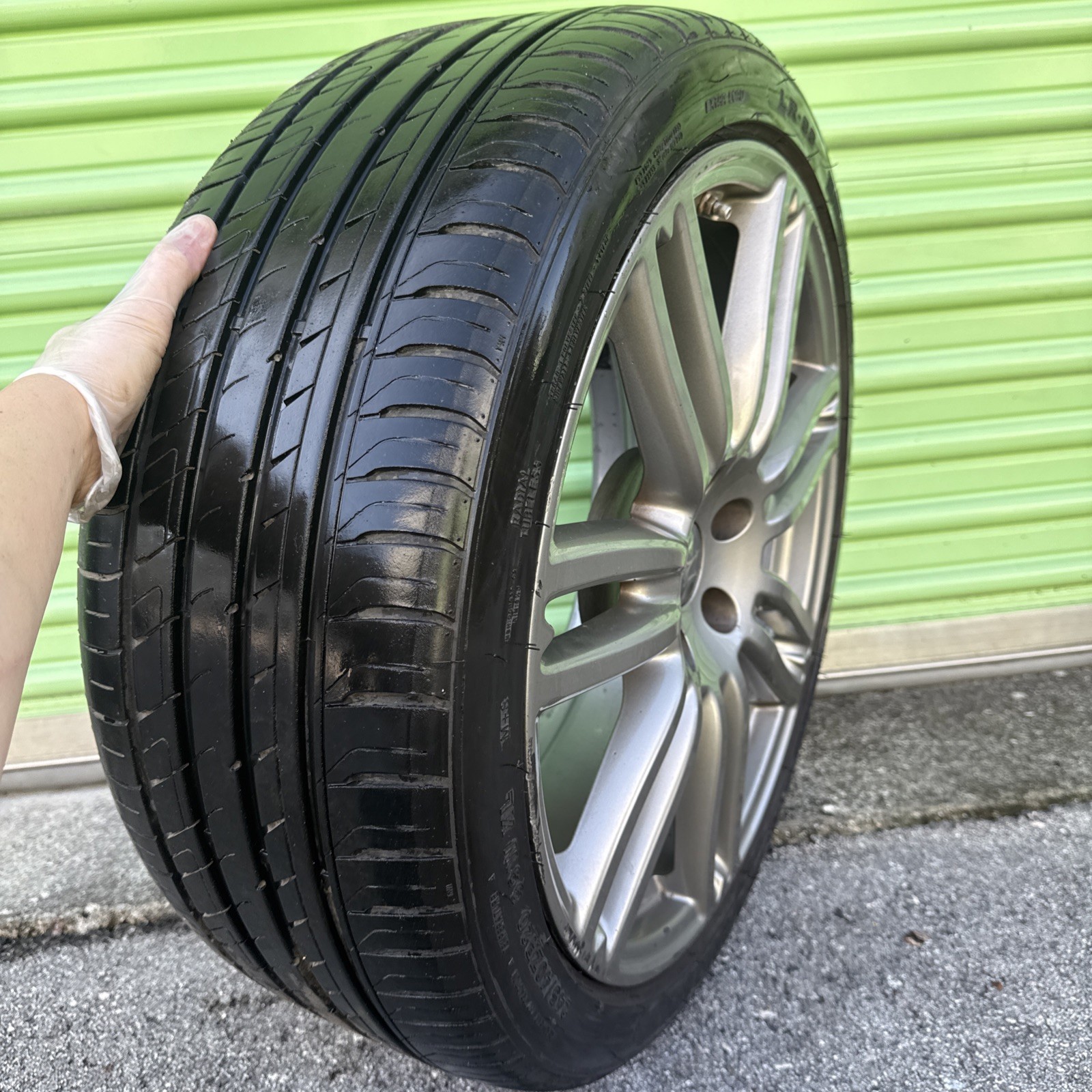14-24 MASERATI GHIBLI - FACTORY 20" INCH REAR ALLOY WHEEL RIM 10.5Jx20H2 OEM 203