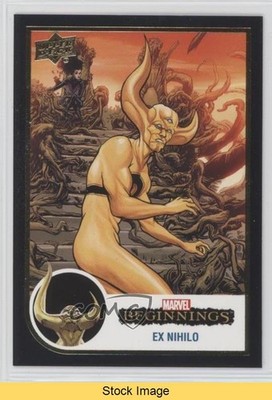 2022 Marvel Beginnings Vol 2 Series 1 Black Border Ex Nihilo #166 READ 10no