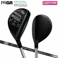 PRGR Women's Crystal Egg Utility 6H / Crystal Carbon Shaft L