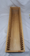 IKEA BOALT Wooden CD Storage Rack Media Holder Beech Hollds 35 Discs Damaged