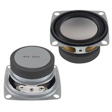 2PCS 2" 4Ohm 3W Full Range Audio Speaker Stereo Woofer Loudspeaker DIY Arduino