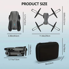 4K Dual Camera Drone 5G WiFi Brushless Foldable RC Quadcopter Screen Remote 10