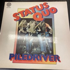Status Quo Piledriver Vinyl LP EXCELLENT RECORD