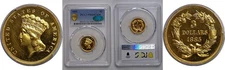 1885 $3 Princess   PCGS PR-64 CAM   CAC