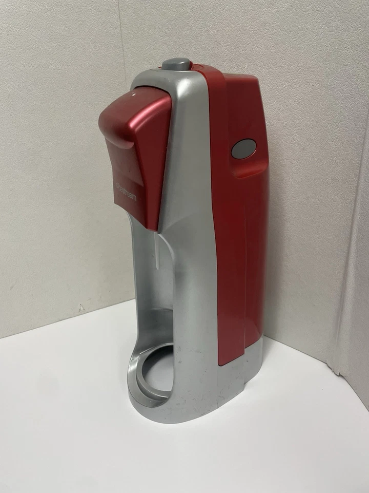 Máquina para hacer refrescos SodaStream roja plata gris - sin tanque Foto 4 de 4