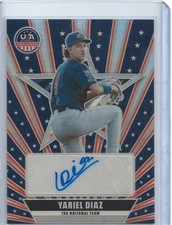 Yariel Diaz 2026 PANINI STARS & STRIPES PRIZM RC PRIZM AUTO #NTS-YD