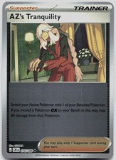 AZ's Tranquility 076/086 Uncommon Chaos Rising Pokemon Reverse Holo Near Mint