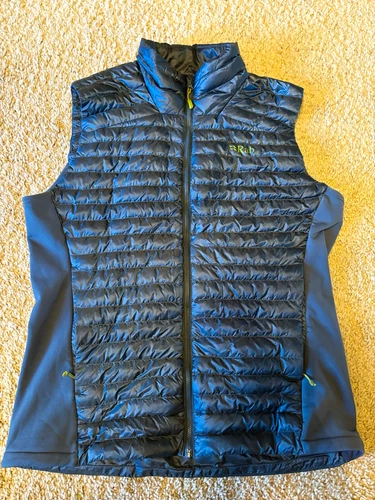Rab Cirrus Flex 2.0 Vest Black Primaloft Lightweight Pertex Quantum Puffer Zip L - product listing photo