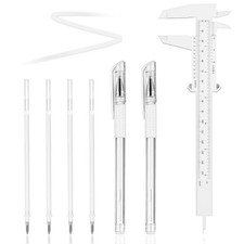 Eyebrow Microblading Marker Pen, 2 Pcs Brow 1 Count Pack of 6 , White