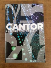 "La teoria degli insiemi"Georg Cantor, RCS media group,2017, buono