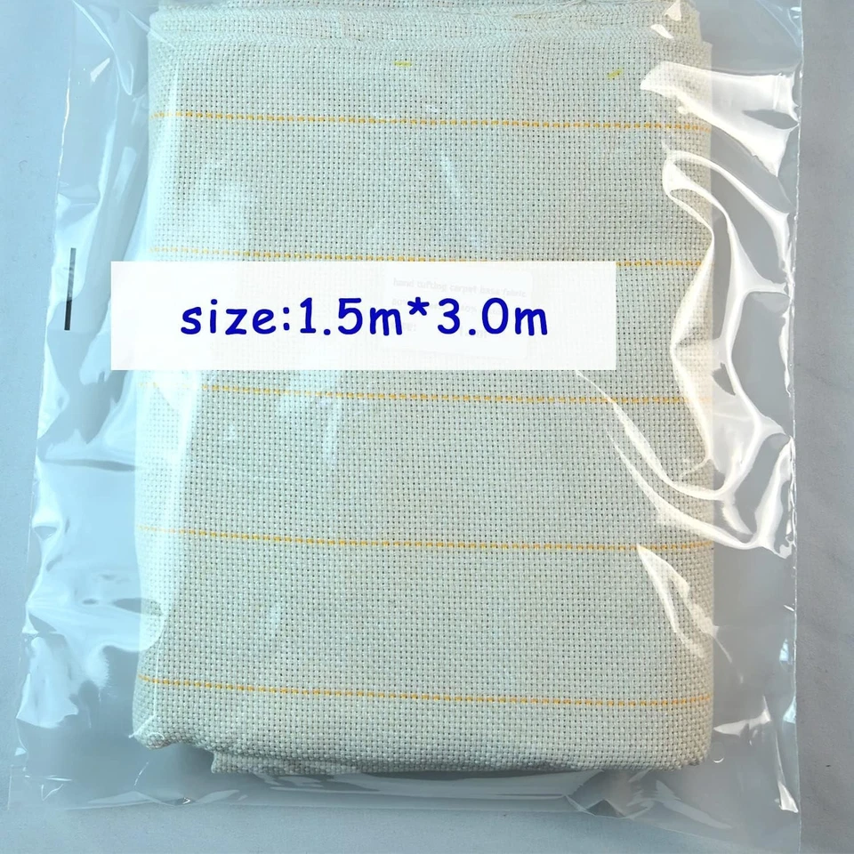 Upgraded Overlocking Tufting Fabric 118"x59" for Rug Making & Embroidery - Image 4 of 4