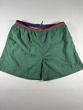 Givenchy Activewear Classic Vintage Swim Trunk Shorts Size XL Green Mesh