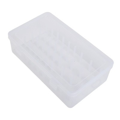 Plastic Sewing Bobbins Threads Storage Case Organizer Clear Color Home Useful
