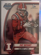 2024 Bowman University Chrome #142 Pat Bryant 1st Bowman