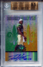 Robert Griffin III Autographed 2012 Leaf Valiant Draft Card