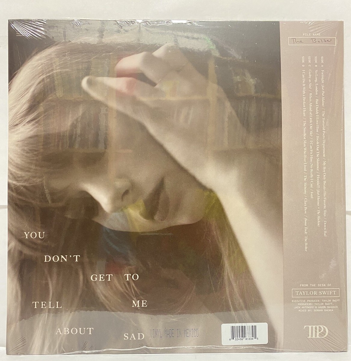 TAYLOR SWIFT - The Tortured Poets Department The Bolter w/RSD Card TAYLOR SWIFT - The Tortured Poets Department The Bolter w/RSD Card