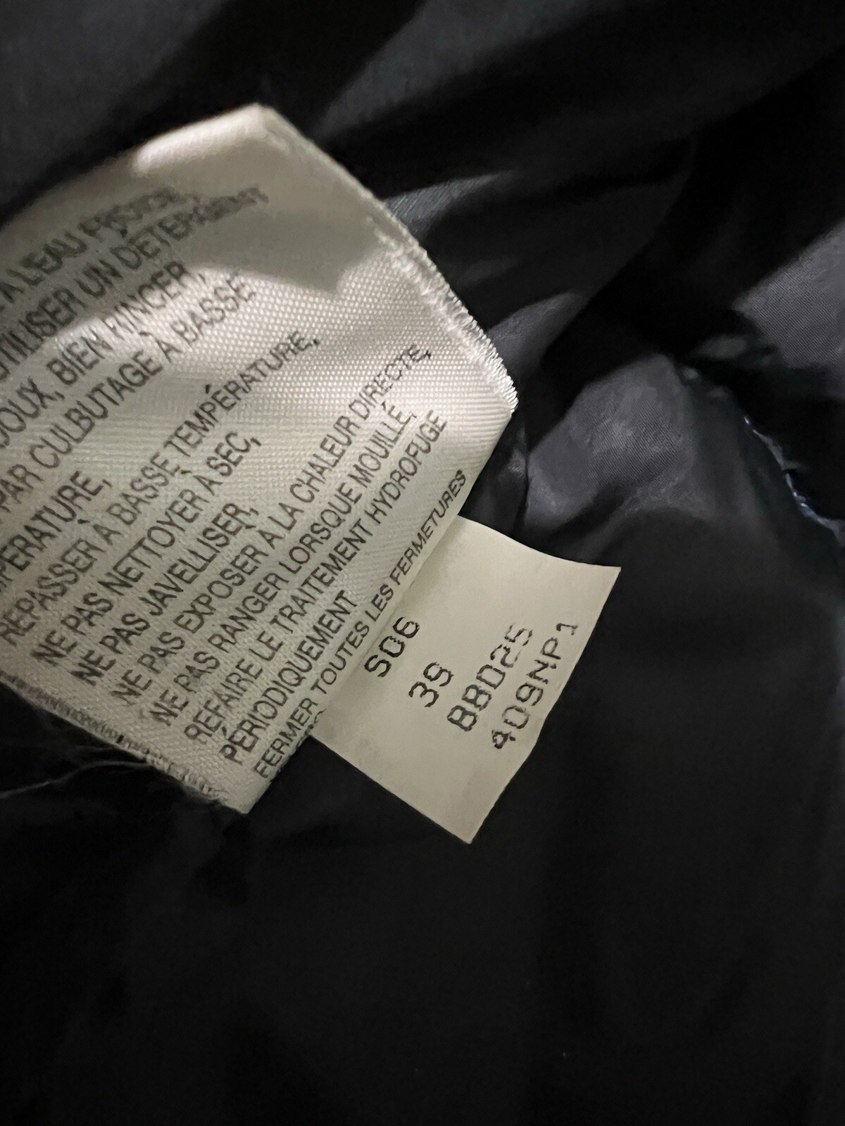 *RARE* The North Face Men's 1996 Retro Nuptse Down Puffer Jacket Navy Size M image 6