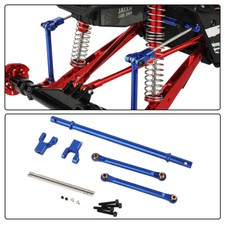 Metal Alloy Anti-Tilt Tie Rod Links Set for Axial 1/10 RBX10 Ryft 4WD RC Upgrade