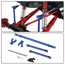 Metal Alloy Anti-Tilt Tie Rod Links Set for Axial 1/10 RBX10 Ryft 4WD RC Upgrade