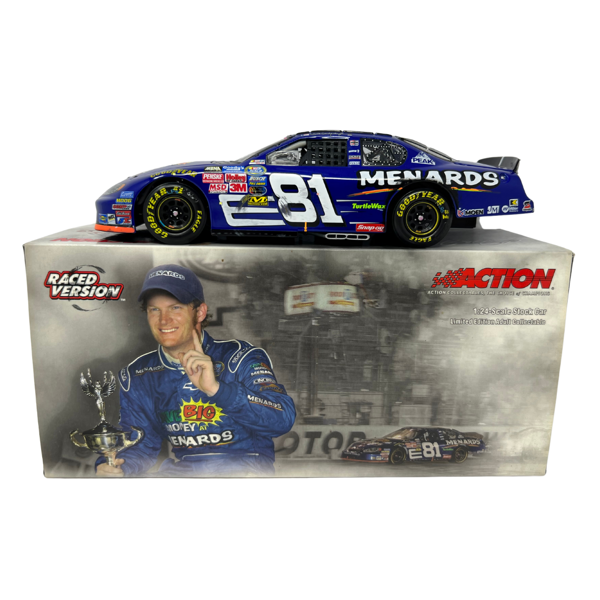 Action Nascar #81 Dale Earnhardt Jr. Bristol Win (1 of 1,200