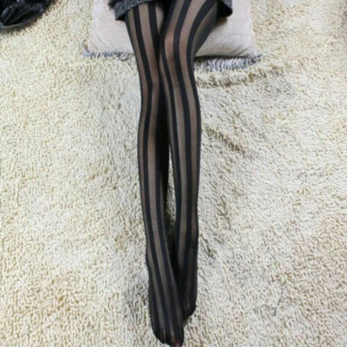 Gestreifte Strumpfhose