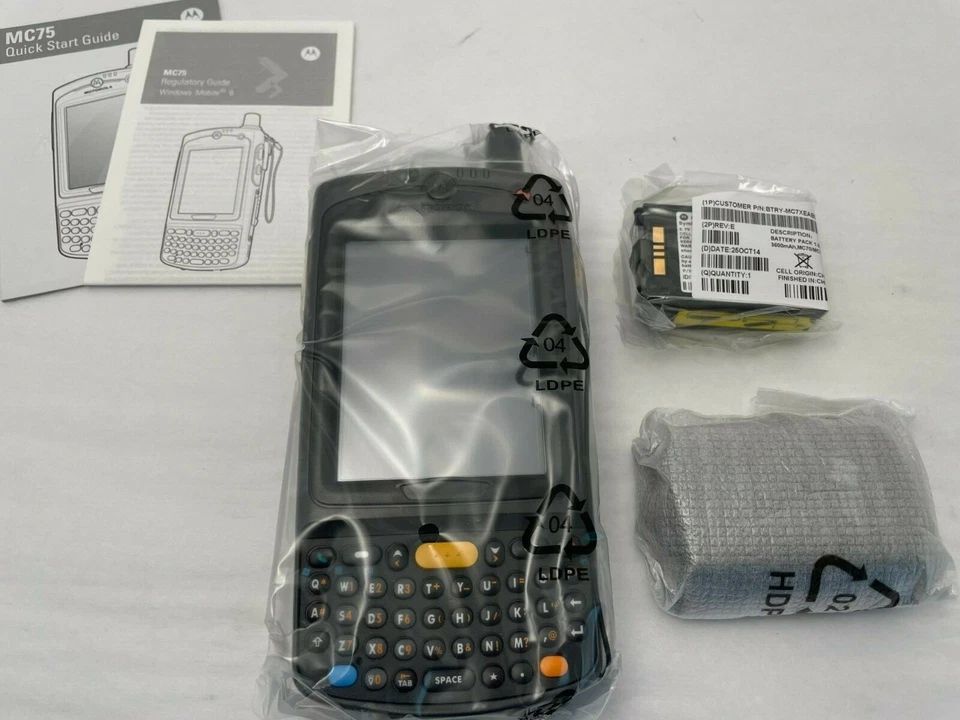 Motorola Zebra MC7596 Mobile PC 1D Laser Camera GSM HSDPA BT QWERTY Scanner MC75 - Image 3 of 4