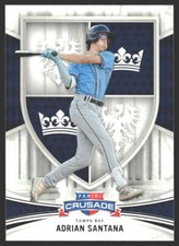 Adrian Santana #153 2024 Panini Crusade Tampa Bay Rays