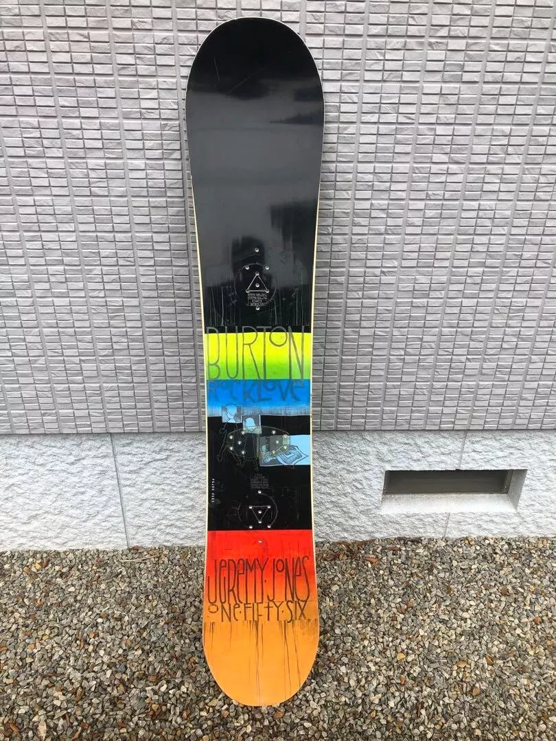 激レア】Burton JEREMY JONES 151cm 比較的綺麗 - スノーボード 激レア】Burton JEREMY JONES 151cm 比較的綺麗 - スノーボード