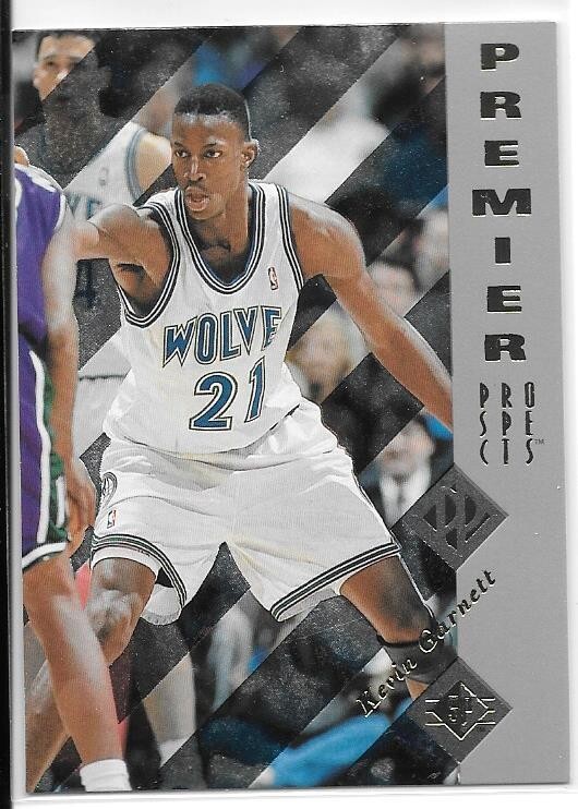KEVIN GARNETT ROOKIE 1995-96 UPPER DECK SP 159 MINN TIMBERWOLVES TWOLVES HOF MVP