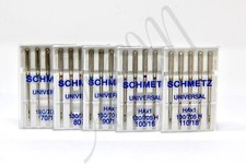Schmetz Universal Sewing Needles 130/705h 15x1 10,12,14,16,18