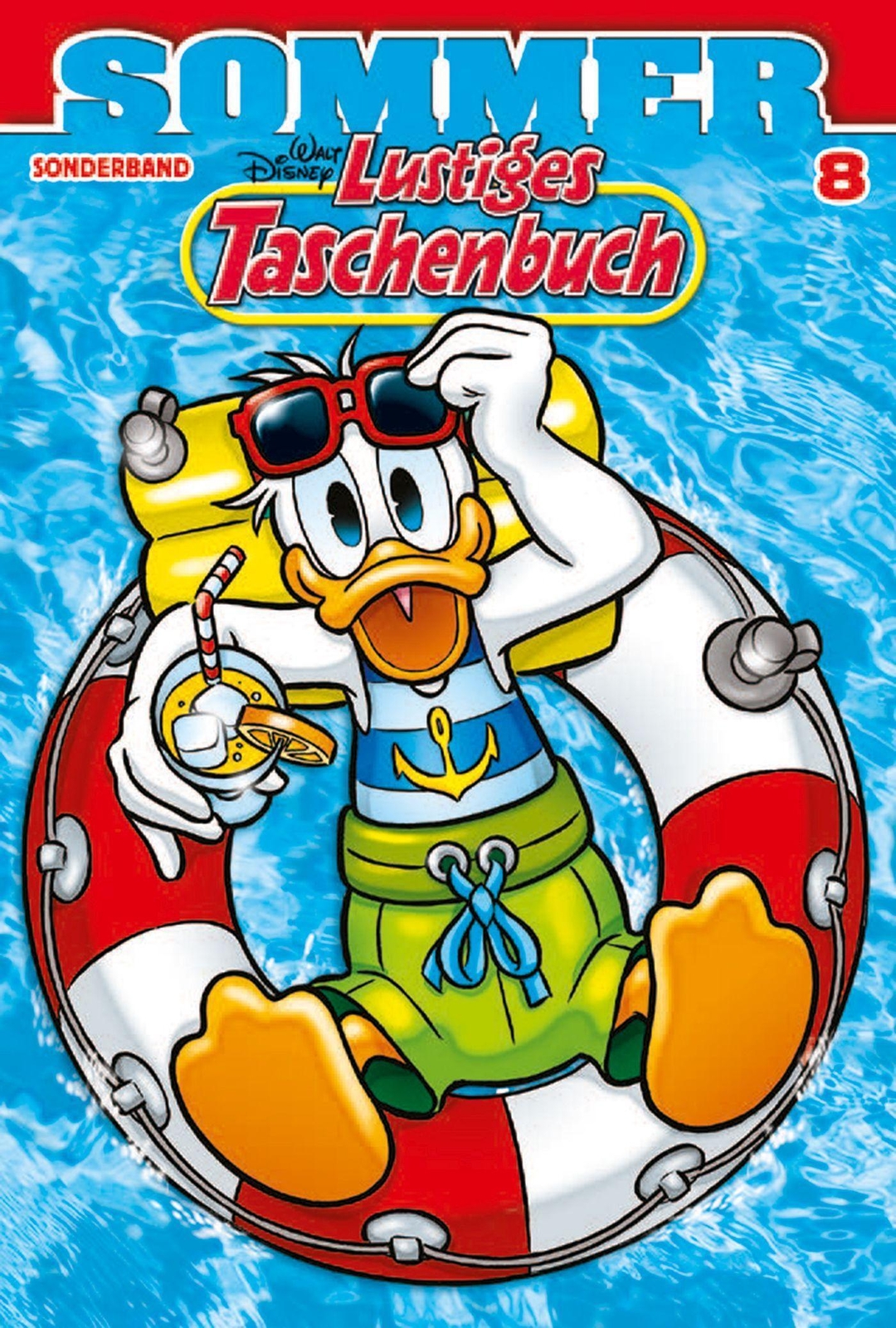 Thumbnail - Lustiges Taschenbuch Sommer 08 Disney Taschenbuch 256 S. Deutsch 2018