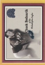 2000 FLEER GREATS FOOTBALL CHUCK BEDNARIK #26 EAGLES NMMT *69963