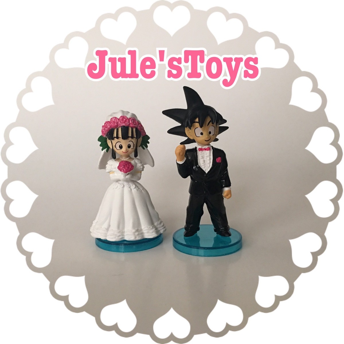 goku and chichi wedding cake