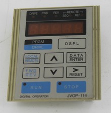 YASKAWA ELECTRIC JVOP-114 KEYPAD OPERATOR PANEL DISPLAY CONTROL UNIT