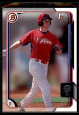 2015 Bowman Draft Greg Pickett #18 Philadelphia Phillies