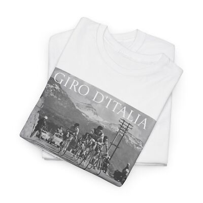 Giro d'Italia | Italy Cycling Jersey Tee | Unisex Cotton T Shirt | White