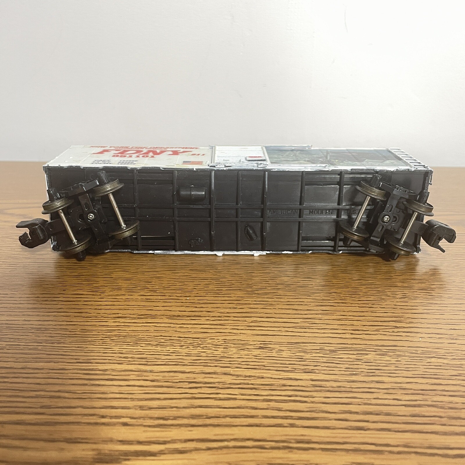 American Models S Scale Custom 911 FDNY American Heroes RTR Boxcar Custom Made