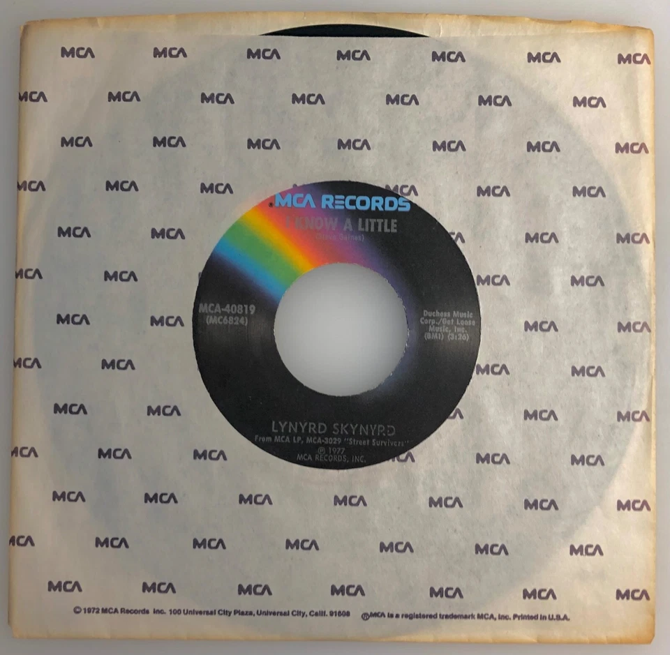 Lynyrd Skynyrd - Ronnie VanZant / What's Your Name / MCA 1977 45rpm / Mint - Image 2 of 4