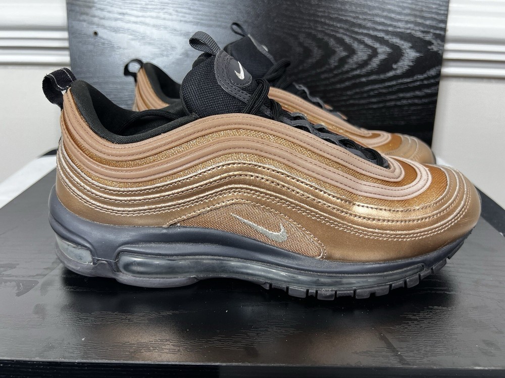 Men's Nike Air Max 97 Copper Black Running Casual Shoes Size 10 CT1176-900 2019