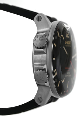 U-Boat Capsoil Doppiotempo 8839/B Oil-Filled Dial GMT Steel 45MM Men Quartz - Picture 4 of 10