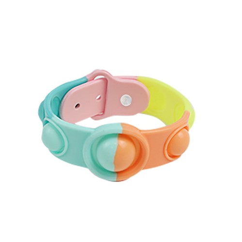 Fidget toys bracelet pop it stress relief silicone wristband push bubble toy - Picture 15 of 18