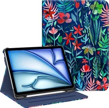 Case for iPad Air 11-inch M3 (2025) /M2 (2024) Multi-Angle Viewing Cover Pocket