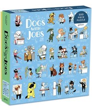 Jigsaw Puzzle "Dogs With Jobs  By Galison, 500 Pieces MINT CONDITION 