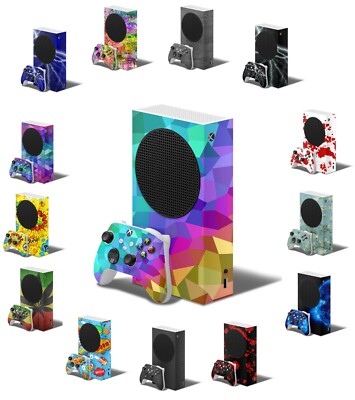 Xbox Series S Skin Design Wrap Aufkleber Konsole + Controller Skins Cover Schutz