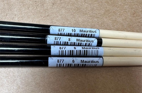 4x Pack Raphael Kevrin Plus Long Handle Filbert Brushes 877 Sizes 6, 6, 8, & 10 - Picture 3 of 3
