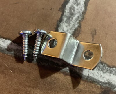 Canvas Offset Clips, 3/8'', Picture Framing, Woodworking, Crafts, 20 W/ #6 Screws