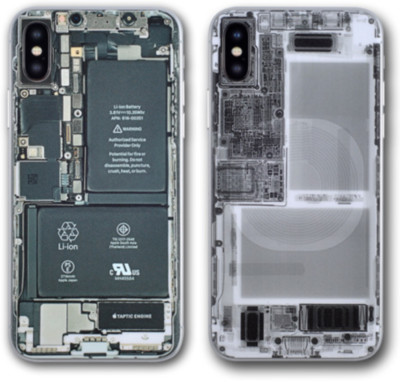 Vinyl Skin Aufkleber Skin für iPhoneWrap Röntgen Cover Case Batterie Aufkleber Wrap