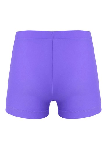 Kids Girls Athletic Dance Gymnastic Shorts Stretchy Dancing Bottoms Dancewear - Picture 36 of 89