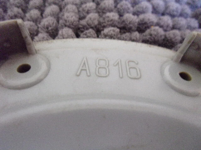 One AT Italia ATP Custom CHROME Snap On WHEEL CENTER CAP #A-816 (no pole) USED Foto 4 de 4