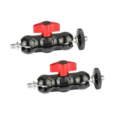 2Pcs CAMVATE Versatile 1/4"-20 Ball Head Extension Arm For Flash Light/Monitor